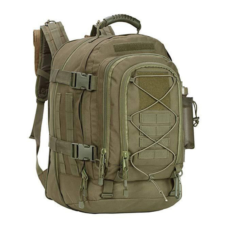 Sac à dos tactique outdoor pour homme de 65 L : grande capacité, idéal pour la randonnée, le camping et les voyages. Un sac à dos de style militaire.