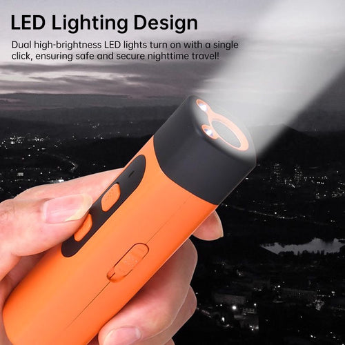 2025 Dog Repellent: Ultrasonic dog training device, rechargeable dog bark deterrent with LED flashlight.