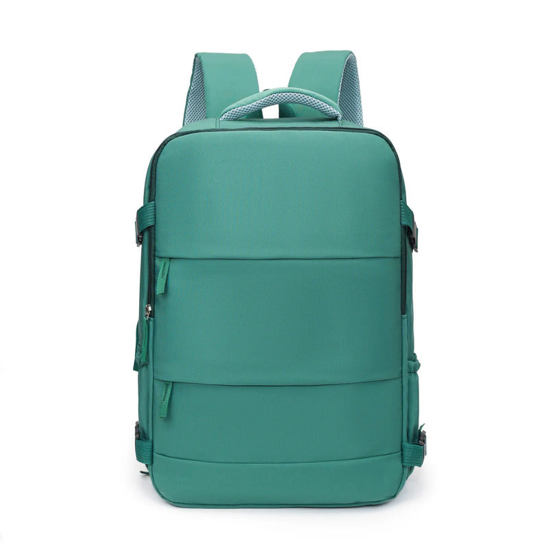 Sac à dos de voyage haut de gamme : Sac pour ordinateur portable homologué pour le transport aérien, idéal pour l'école et le travail, bagage cabine imperméable pour hommes et femmes
