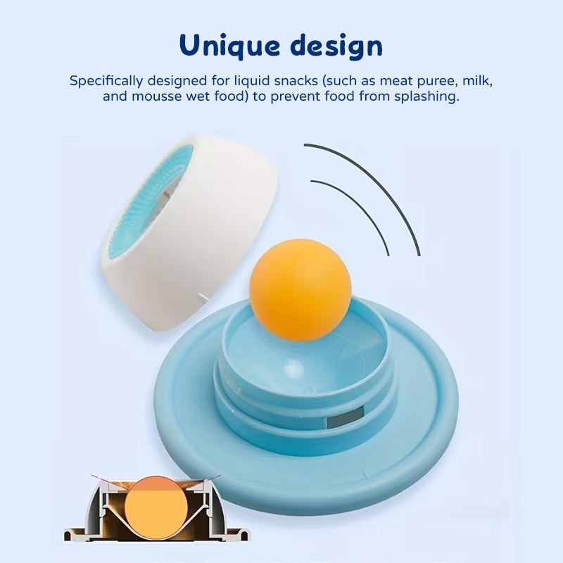 Tapis De Léchage Chien, Bol À Lécher Liquide pour Chien, Jouet D'enrichissement À Lécher pour Chiots Et Chats, Entraînement À Une Alimentation Saine, Apaisement Et Soulagement De L'anxiété