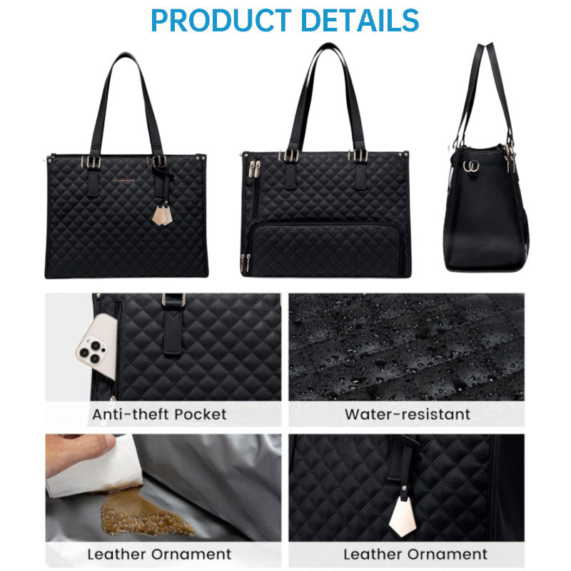 Sac de voyage 2 en 1 : compartiment pour ordinateur portable et sac isotherme pour le déjeuner. Idéal pour les affaires, le travail, les soins infirmiers, le bureau, les études et les loisirs.