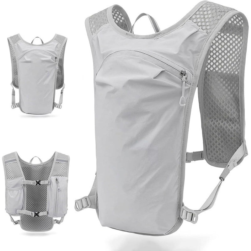 Sac Gilet course a pied ou vélo Hydration vests for sports, ultralight backpacks, bike water bags.