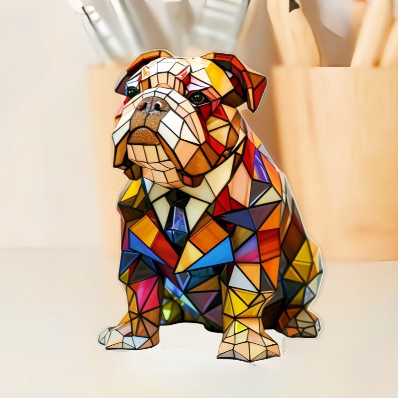 Veilleuse LED en résine en forme d'animal, une jolie lampe de chevet pour le salon et la chambre.