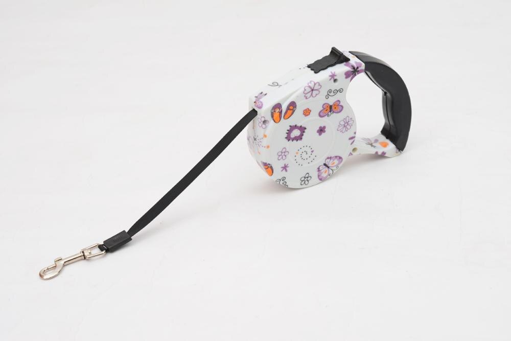 Laisse rétractable automatique pour chien, laisse pour animaux de compagnie, accessoires pour chiens de petite et moyenne taille, chaîne pour laisse, laisse de 5 m