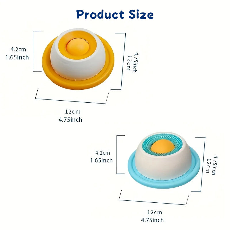 Tapis De Léchage Chien, Bol À Lécher Liquide pour Chien, Jouet D'enrichissement À Lécher pour Chiots Et Chats, Entraînement À Une Alimentation Saine, Apaisement Et Soulagement De L'anxiété