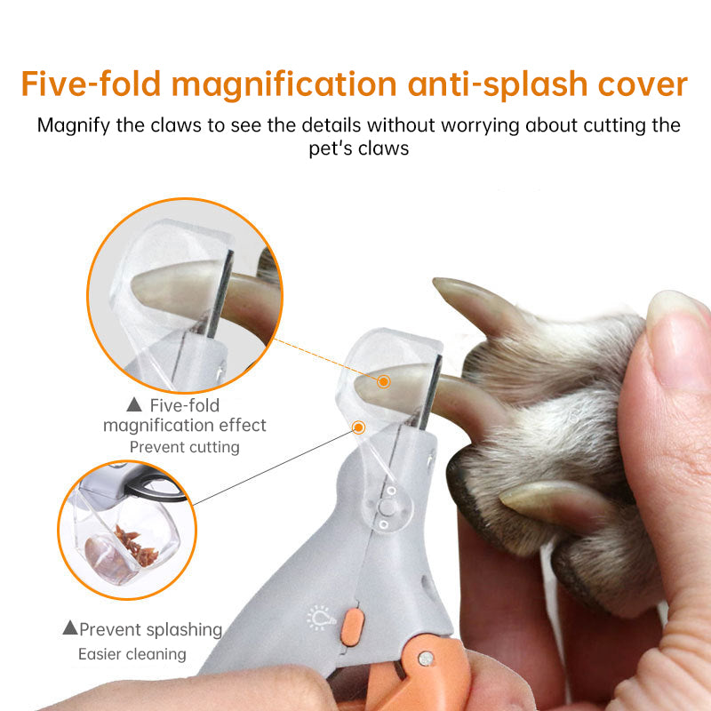 Coupe-ongles Professionnel à LED pour Chats et Chiens – Précision & Sécurité