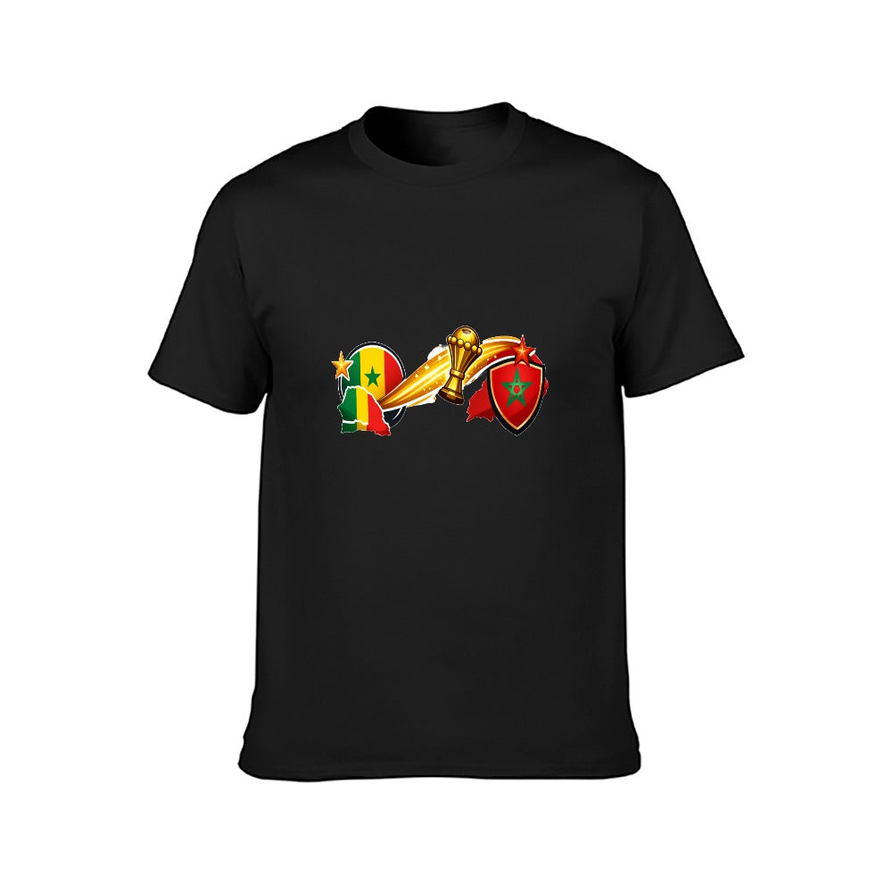 t-shirt à manches courtes pour homme COUPE D Afrique 2026 150 g
