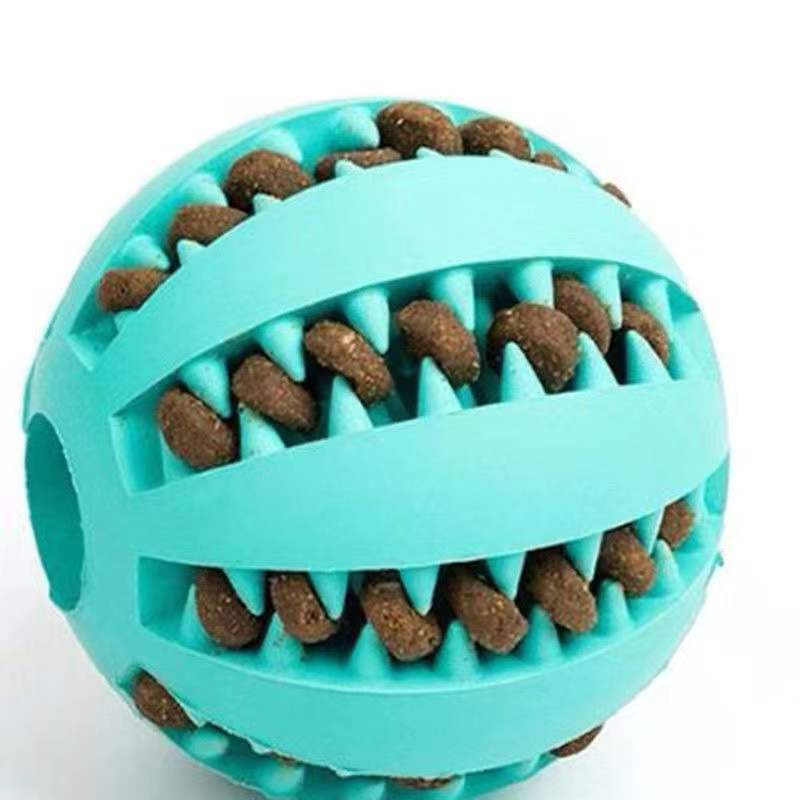 New Dog Toys Rubber Hand pulled Spill Ball Toys Molars Bite Teeth Cleaning Pet Products