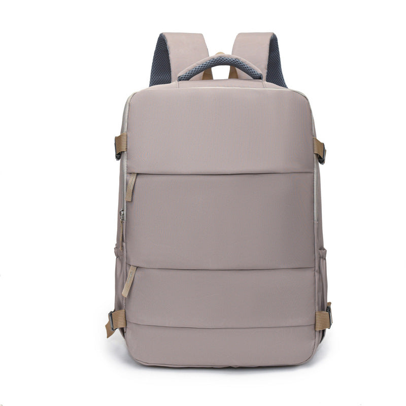 Sac à dos de voyage haut de gamme : Sac pour ordinateur portable homologué pour le transport aérien, idéal pour l'école et le travail, bagage cabine imperméable pour hommes et femmes