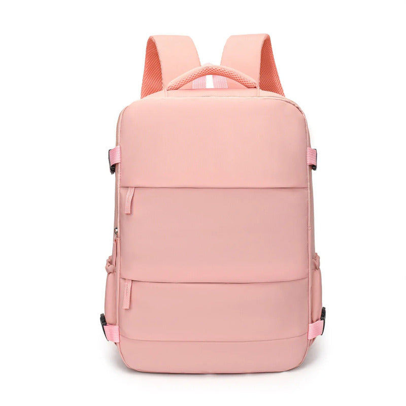 Sac à dos de voyage haut de gamme : Sac pour ordinateur portable homologué pour le transport aérien, idéal pour l'école et le travail, bagage cabine imperméable pour hommes et femmes