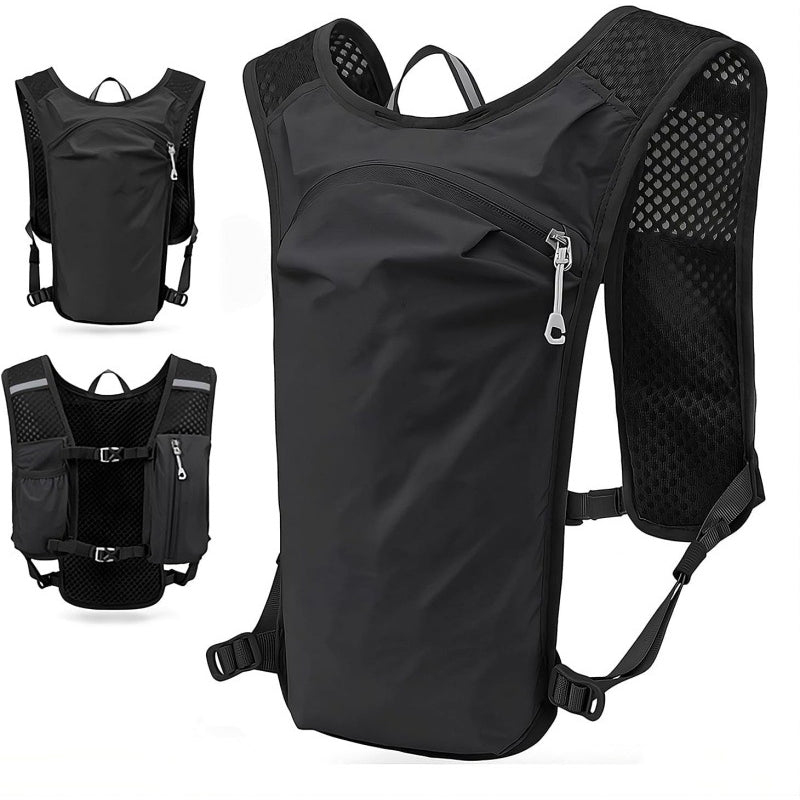 Sac Gilet course a pied ou vélo Hydration vests for sports, ultralight backpacks, bike water bags.