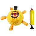 Pet Ball TBalle de football interactive d'extérieur pour chien, balle à mâcher multifonctionnelle avec corde, jouet pour chien