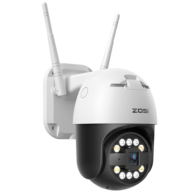 Caméra de Surveillance Extérieure ZOSI 4K – Vision Panoramique 360° &amp; Vision Nocturne