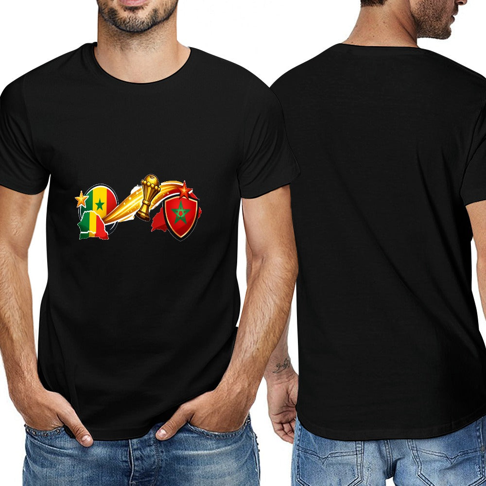 t-shirt à manches courtes pour homme COUPE D Afrique 2026 150 g